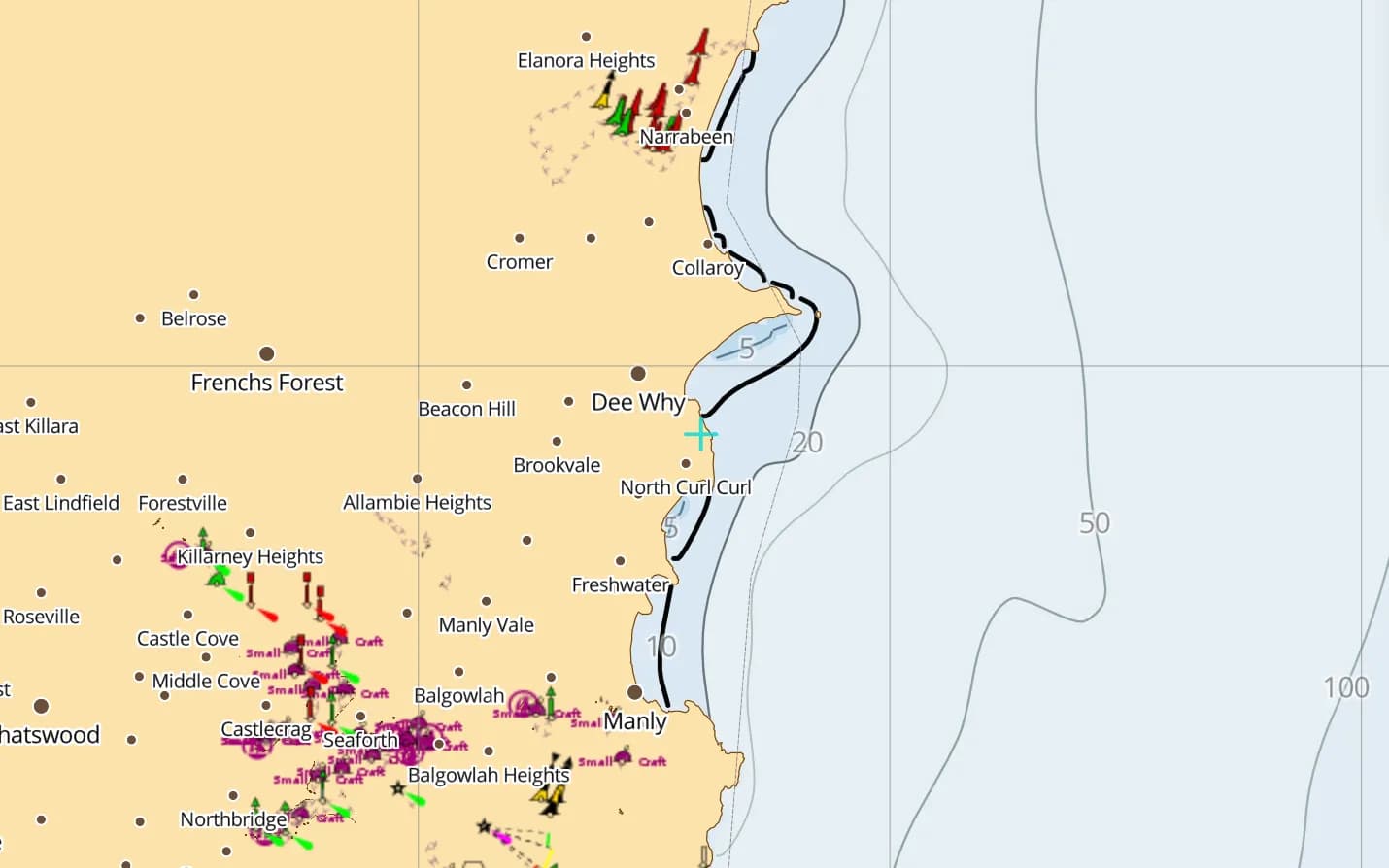 Porto de Sydney e Pittwater, Australia — East & Great Barrier Reef