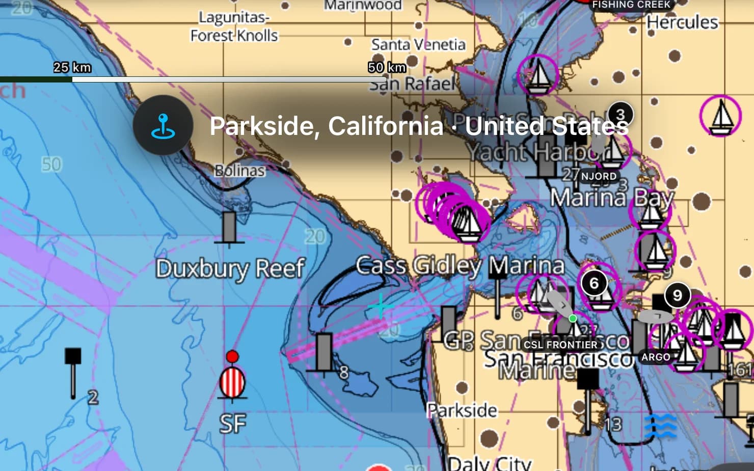 San Francisco Bay, US West Coast & Hawaii