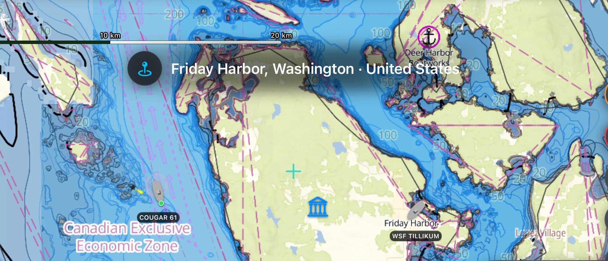 AnchorQueen chart of US West Coast & Hawaii