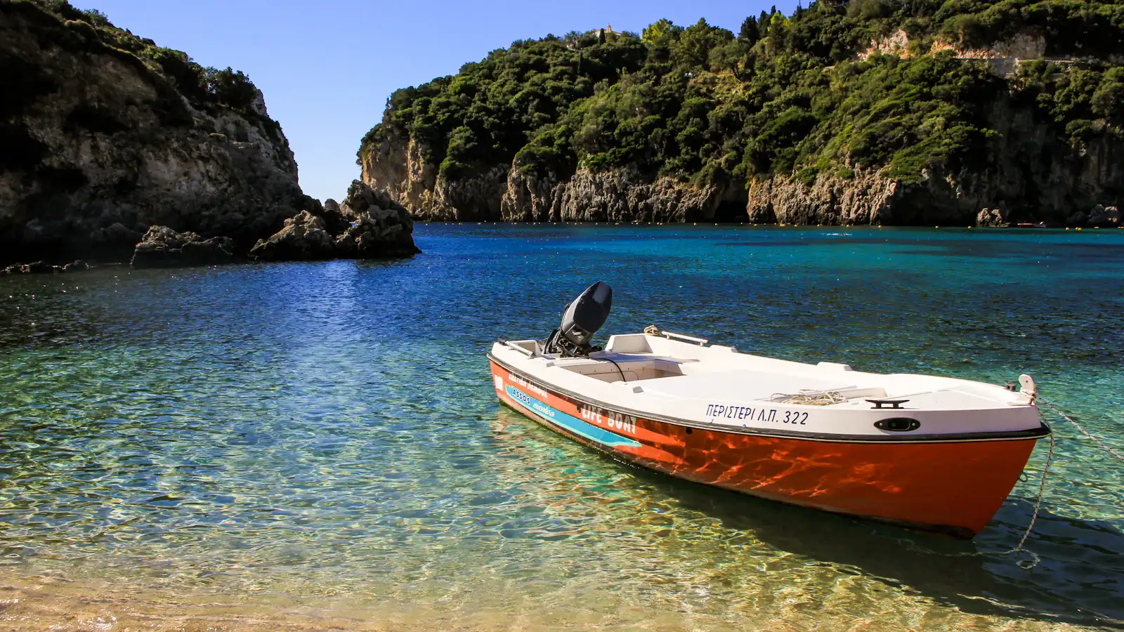 boat on seashore