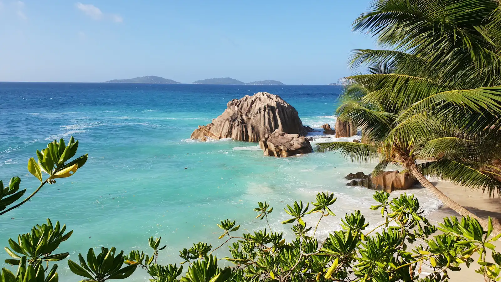 large rocks on the Island