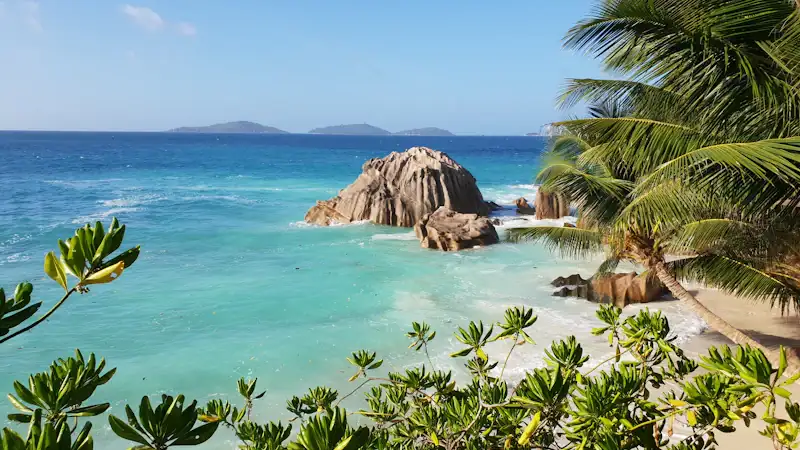 large rocks on the Island